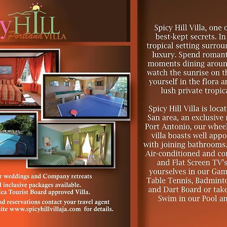 Spicy Hill Villa Port Antonio Zimmer foto